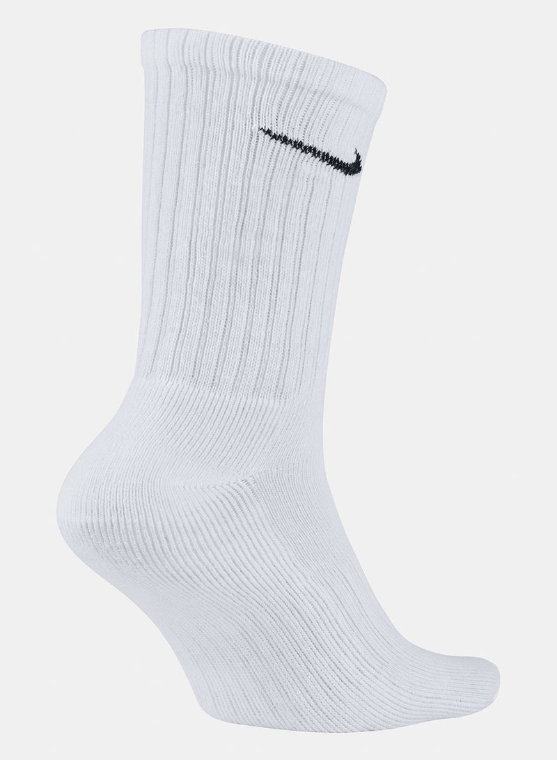 Nike Unisex Nike Value Cotton Cushioned Crew Socks – 3-Pack - Image 4